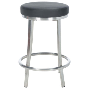 Safavieh Obito Swivel Counter Stool - Black