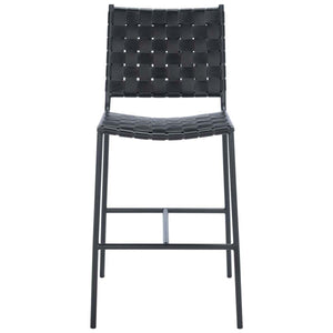 Safavieh Olenna Woven Counter Stool - Black
