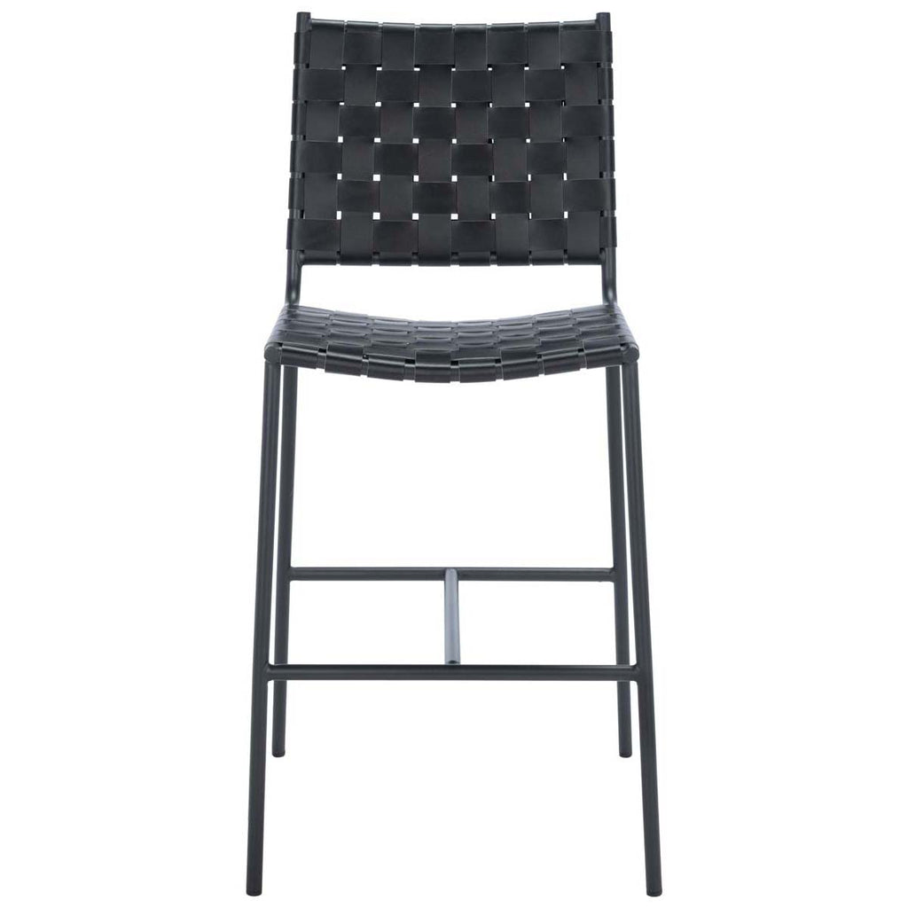 Safavieh Olenna Woven Counter Stool - Black
