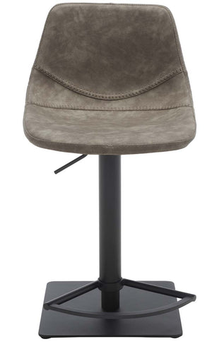Safavieh Kynlee Gas Lift Barstool - Grey / Black