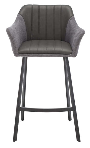 Safavieh Rodi Counter Stool - Grey / Black
