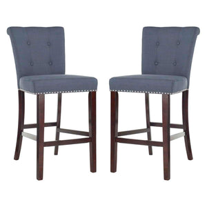 Taylor Bar Stool Espresso Set Of 2  | Safavieh - BST6300