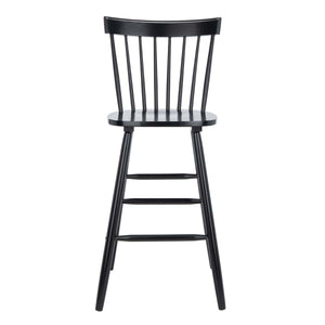 Safavieh Providence Bar Stool-Black (Set of 2)
