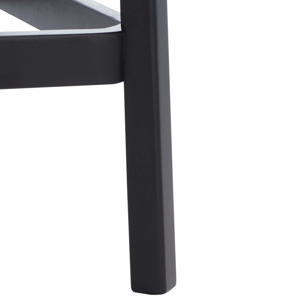 Safavieh Silus Backless Cane Counter Stool - Black