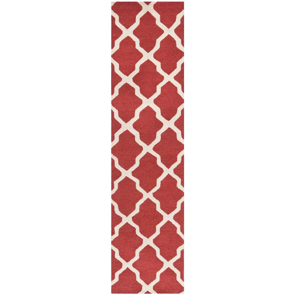 Safavieh Cambridge Rug Collection CAM121L - Rust / Ivory