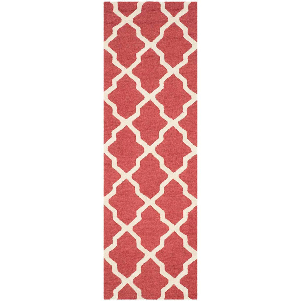 Safavieh Cambridge Rug Collection CAM121L - Rust / Ivory