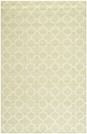 Contemporary Area Rug, CAM130B, 160 X 230 cm in Light Green / Ivory