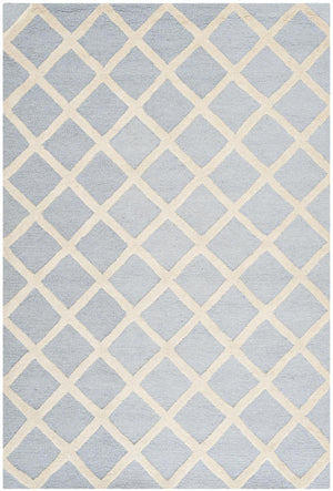Contemporary Area Rug, CAM135A, 120 X 180 cm in Light Blue / Ivory