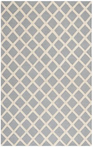 Contemporary Area Rug, CAM135D, 160 X 230 cm in Silver / Ivory