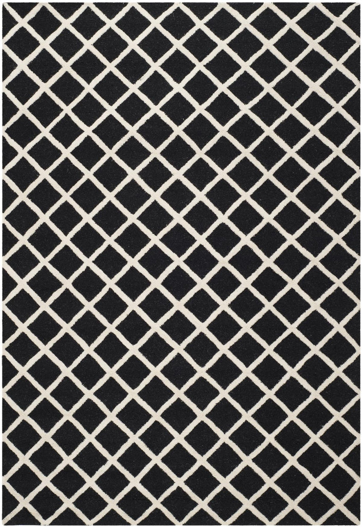 Contemporary Area Rug, CAM135E, 200 X 300 cm in Black / Ivory