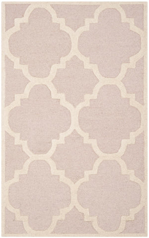 Contemporary Accent Rug, CAM140M, 60 X 91 cm in Light Pink / Ivory