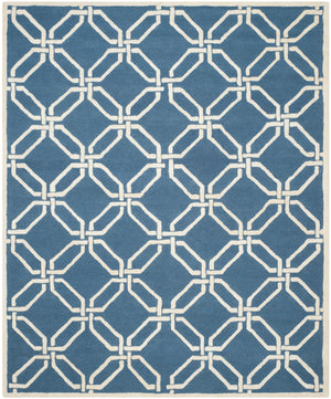 Contemporary Area Rug, CAM311M, 160 X 230 cm in Navy / Ivory