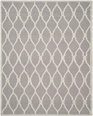 Contemporary Area Rug, CAM352D, 160 X 230 cm in Dark Grey / Ivory