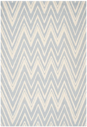 Contemporary Area Rug, CAM711B, 160 X 230 cm in Blue / Ivory