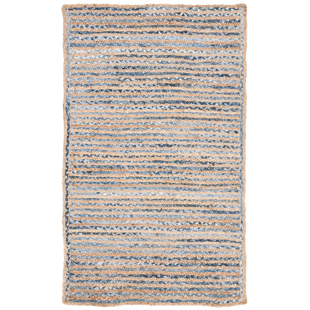 Safavieh Cape Cod Rug Collection CAP250A - Natural / Blue