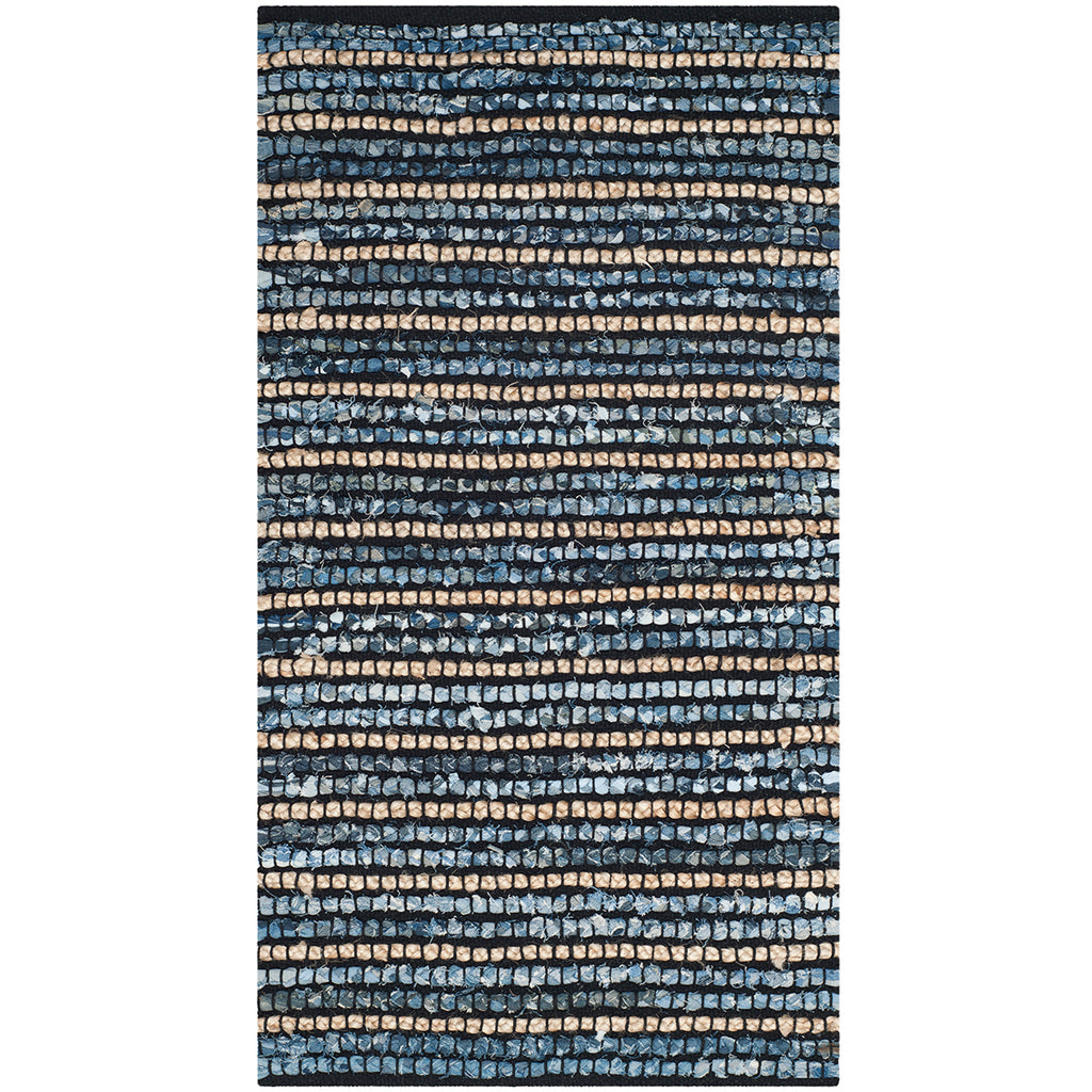 Safavieh Cape Cod Rug Collection CAP363A - Blue / Natural