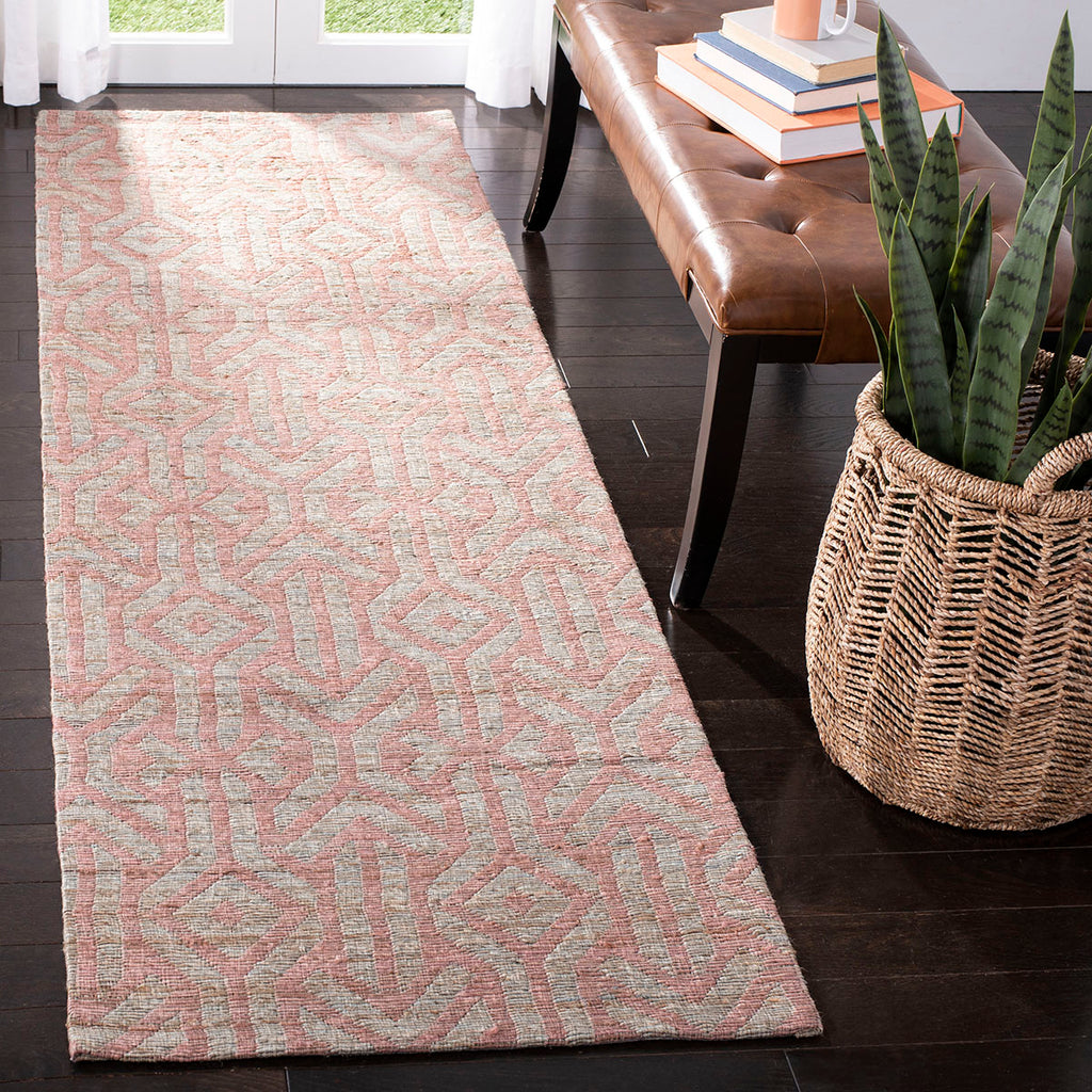 Safavieh Cape Cod Rug Collection CAP414A - Blue / Rust