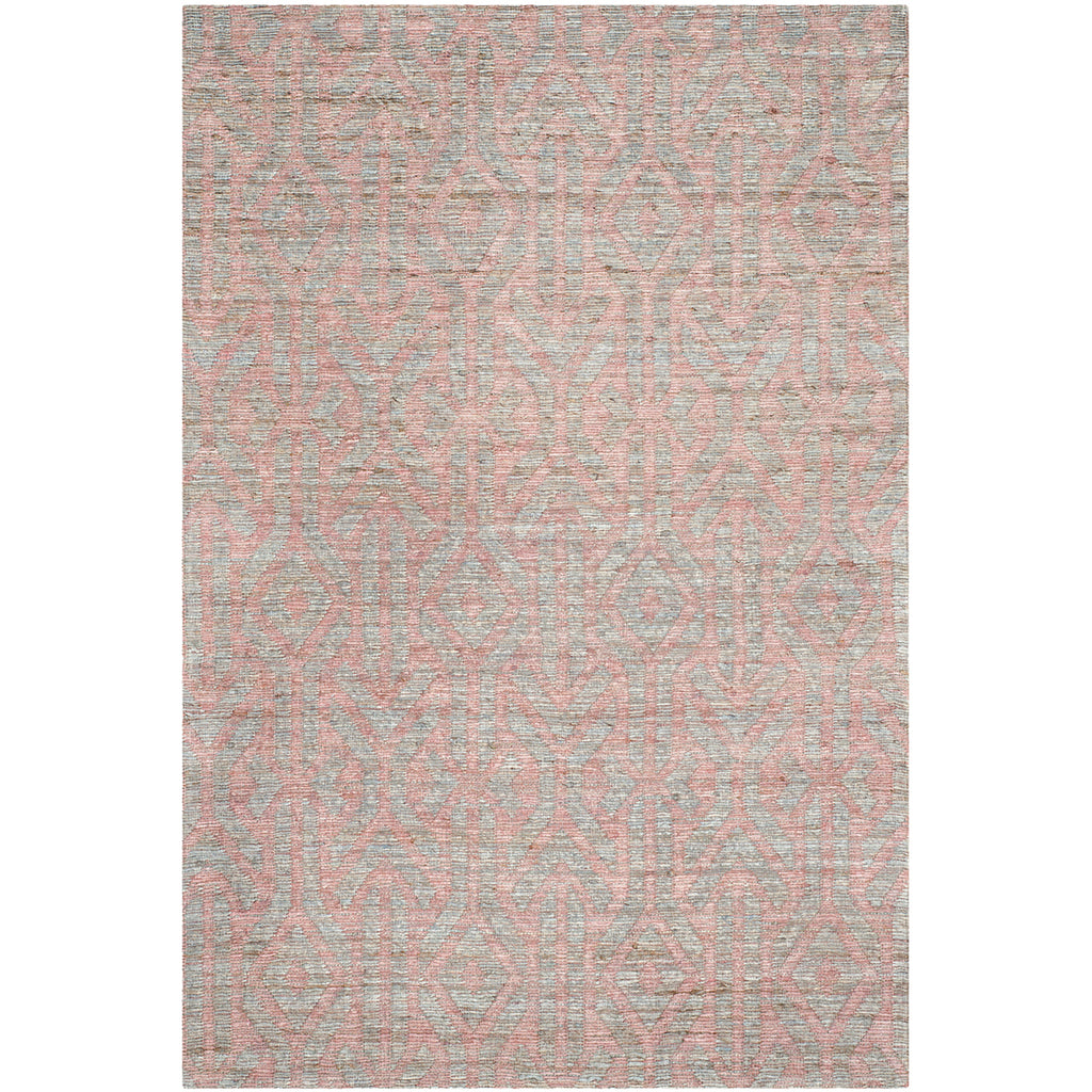 Safavieh Cape Cod Rug Collection CAP414A - Blue / Rust