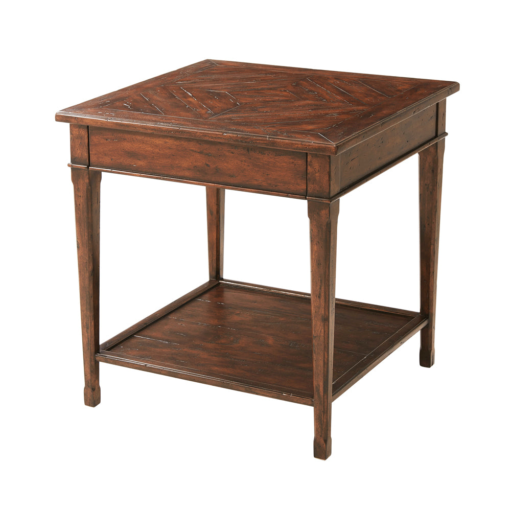 The Castle Guest Side Table | Theodore Alexander - CB50001