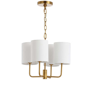 Safavieh Elias Chandelier-Brass Gold