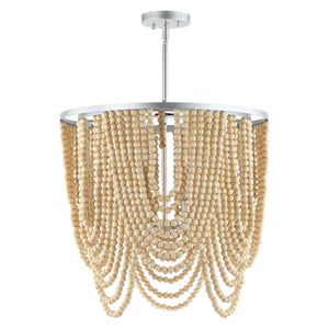 Safavieh Bressi Chandelier - Silver / Natural