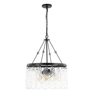 Safavieh Selene Chandelier - Black / Clear