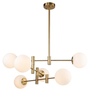 Safavieh Gideon Chandelier - Antique Gold