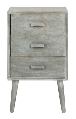 Safavieh Pomona 3 Drawer Chest - Slate Grey