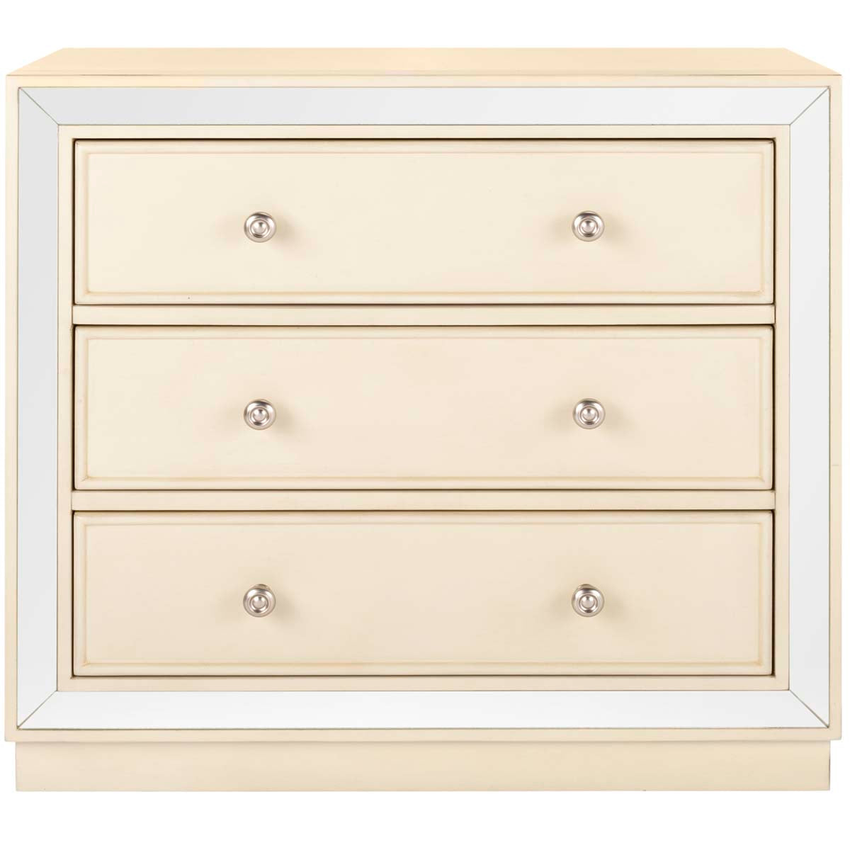 Safavieh Basie 3 Drawer Chest - Antique Beige Safavieh Basie 3 Drawer Chest - Antique Beige