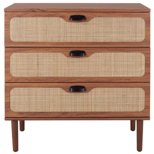 Safavieh Irelia 3 Drawer Chest - Walnut