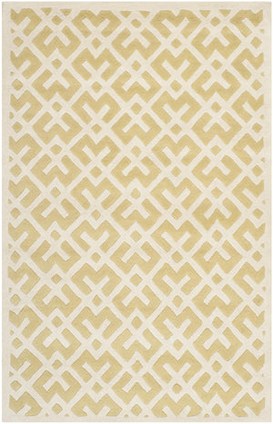 Safavieh Chatham Rug Collection CHT719L - Light Gold / Ivory