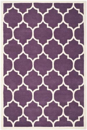 Safavieh Chatham Rug Collection CHT733F - Purple / Ivory