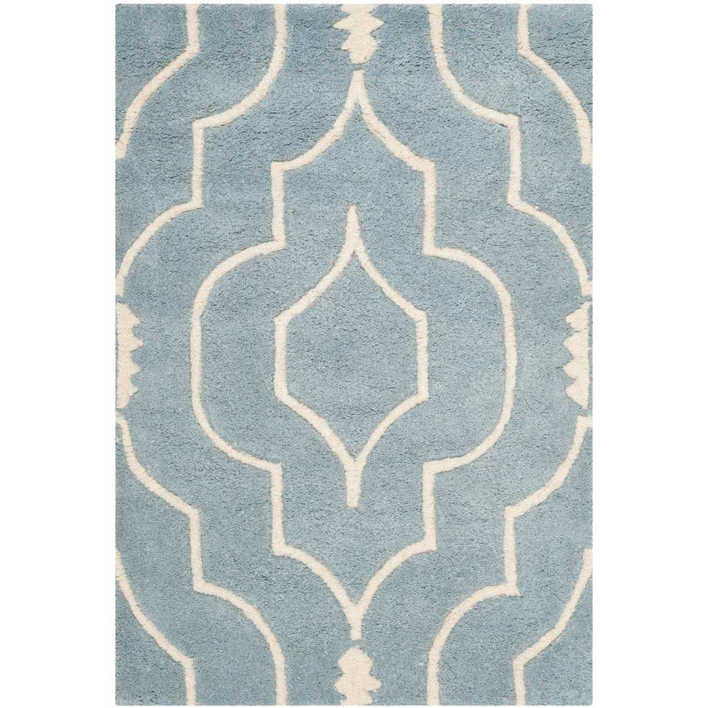 Safavieh Chatham Rug Collection CHT736B - Blue / Ivory
