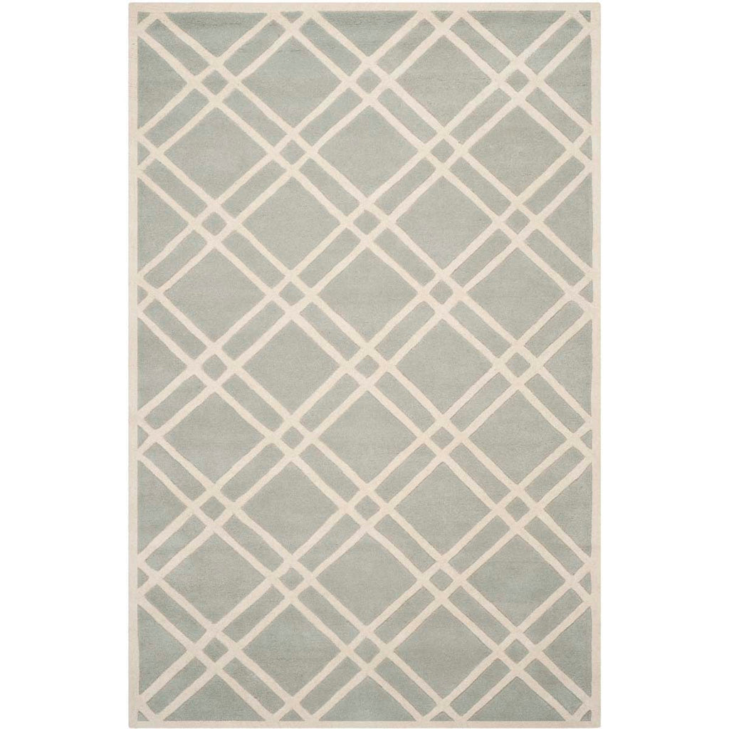 Safavieh Chatham Rug Collection CHT740E - Grey / Ivory