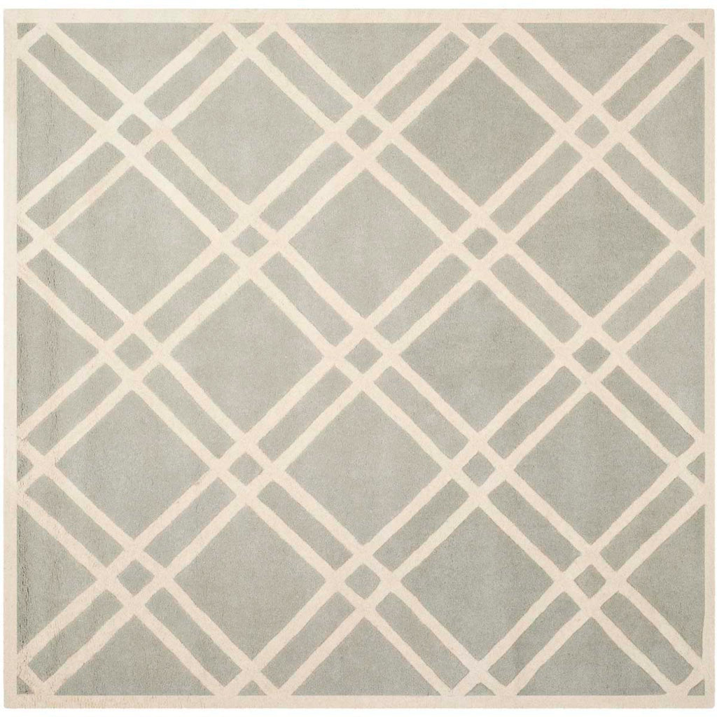 Safavieh Chatham Rug Collection CHT740E - Grey / Ivory