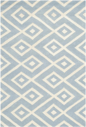 Safavieh Chatham Rug Collection CHT742B - Blue / Ivory