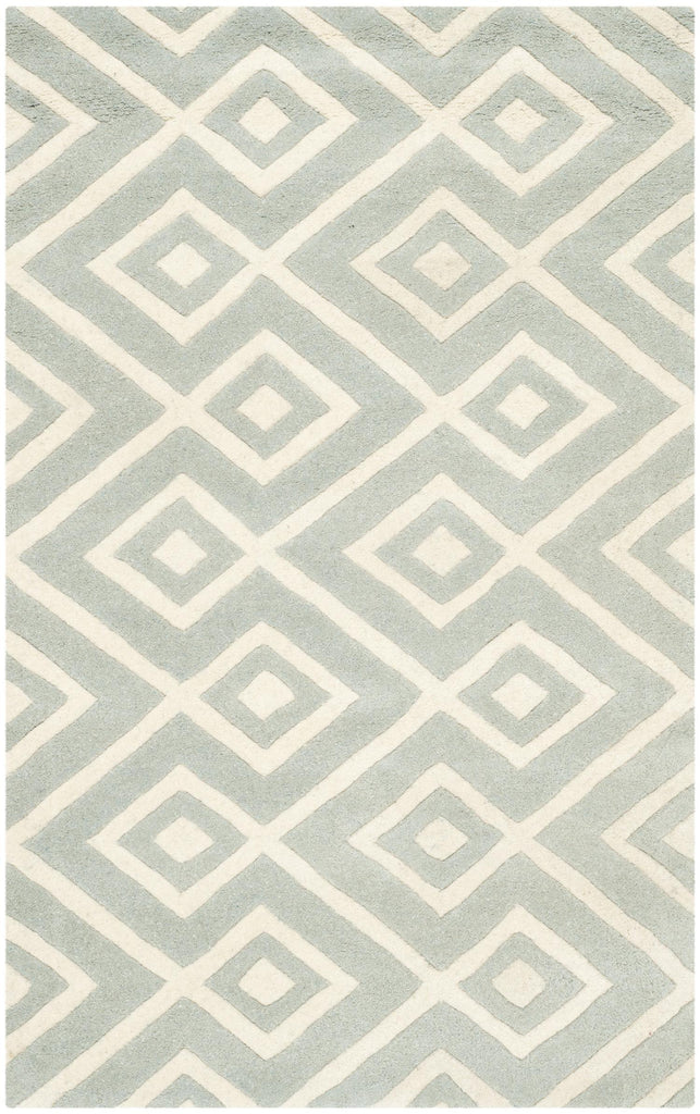 Safavieh Chatham Rug Collection CHT742E - Grey / Ivory