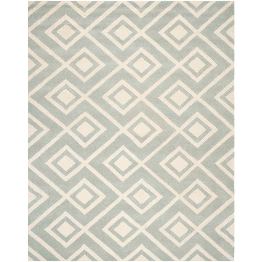 Safavieh Chatham Rug Collection CHT742E - Grey / Ivory
