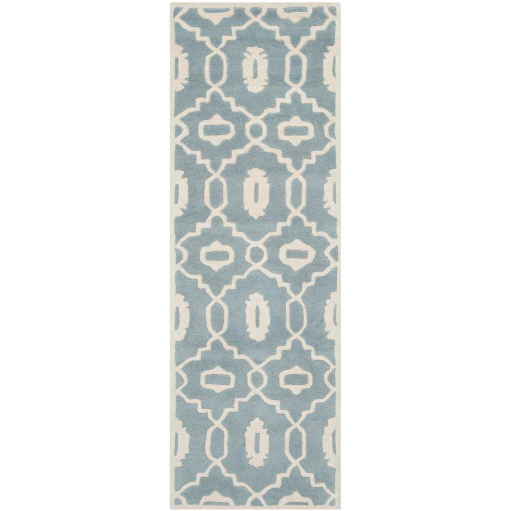 Safavieh Chatham Rug Collection CHT745B - Blue / Ivory