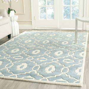 Safavieh Chatham Rug Collection CHT745B - Blue / Ivory