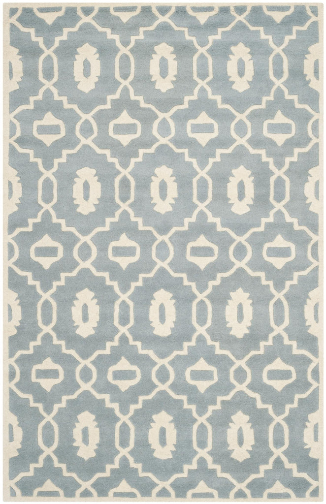 Safavieh Chatham Rug Collection CHT745B - Blue / Ivory