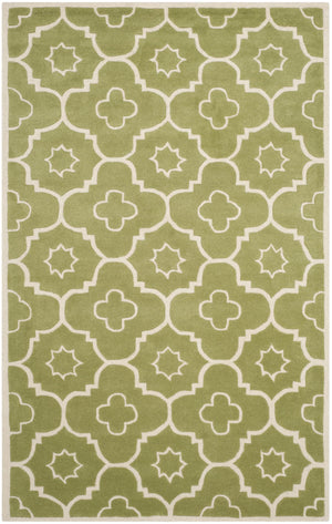 Safavieh Chatham Rug Collection CHT750N - Green / Ivory