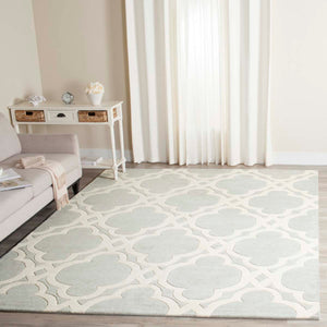 Safavieh Chatham Rug Collection CHT762E - Grey / Ivory