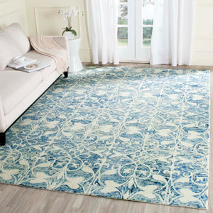Safavieh Chatham Rug Collection CHT765C - Dark Blue / Ivory