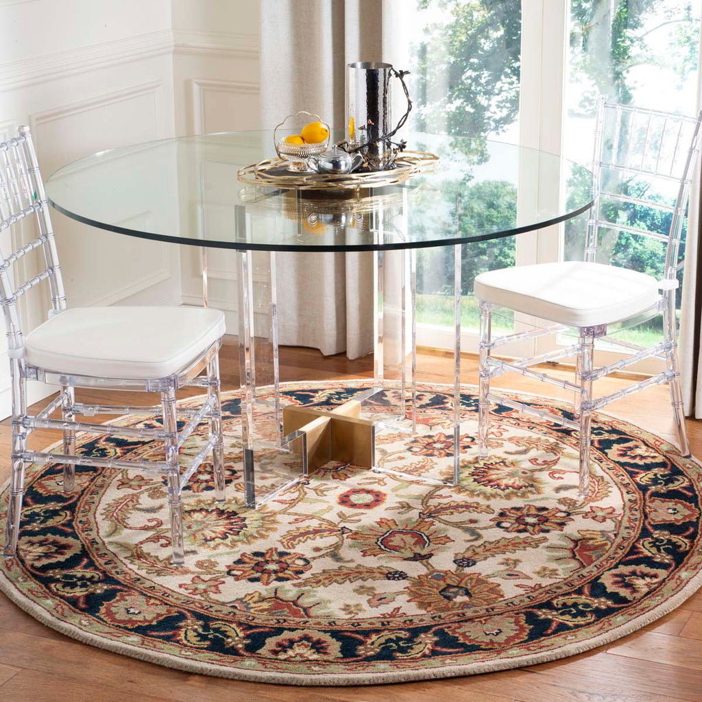 Safavieh Classic Rug Collection CL359E - Ivory / Navy