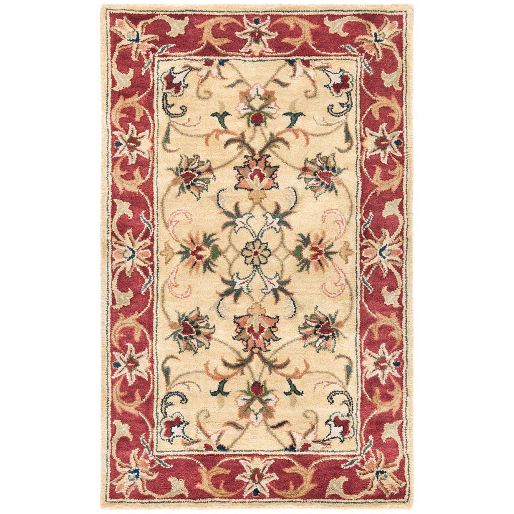 Safavieh Classic Rug Collection CL398A - Gold / Red