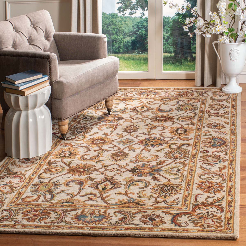 Safavieh Classic Rug Collection CL758A - Ivory / Ivory