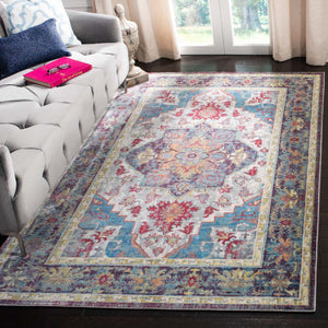 Safavieh Claremont Rug Collection CLR664K - Blue / Purple