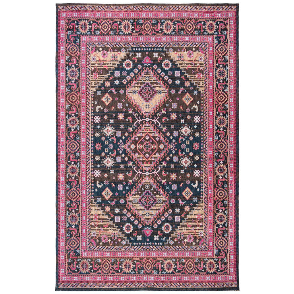 Safavieh -Classic Vintage Rug Collection 114N - Navy / Pink