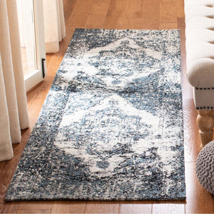 Safavieh Classic Vintage Rug Collection 703N - Navy / Ivory